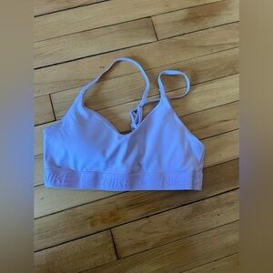 Nike lilac purple sports bra